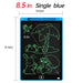 8.5in single blue