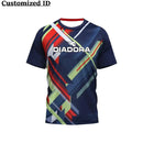 Hot Selling Fitness Short Sleeve DIADORA Badminton Sport Clothes T-shirt Comfortable Breathable Sweat Absorption Cycling Clothes