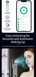 XSDTS Wifi Tuya APP Face Recognition Smart Door Lock With Camera Video Call Voice Intercom Digital Door Lock Automatic Door Lock