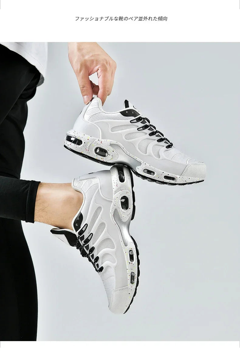 New Men's Air Cushion Running Shoes Designer Footwear Luxury Shoes Male Fitness Jogging Sneakers Basketball Antiskid Mens Tennis