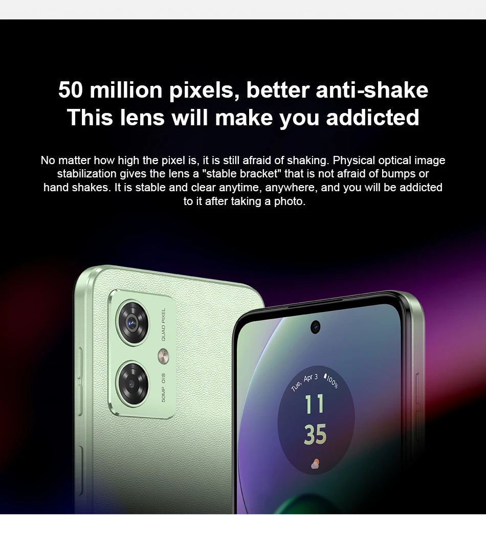 Motorola MOTO G54 Smartphone 5G Global ROM Original Dimensity 7020 8GB 256GB 50MP camera 6.5-inch 120Hz LCD Display Cellphone
