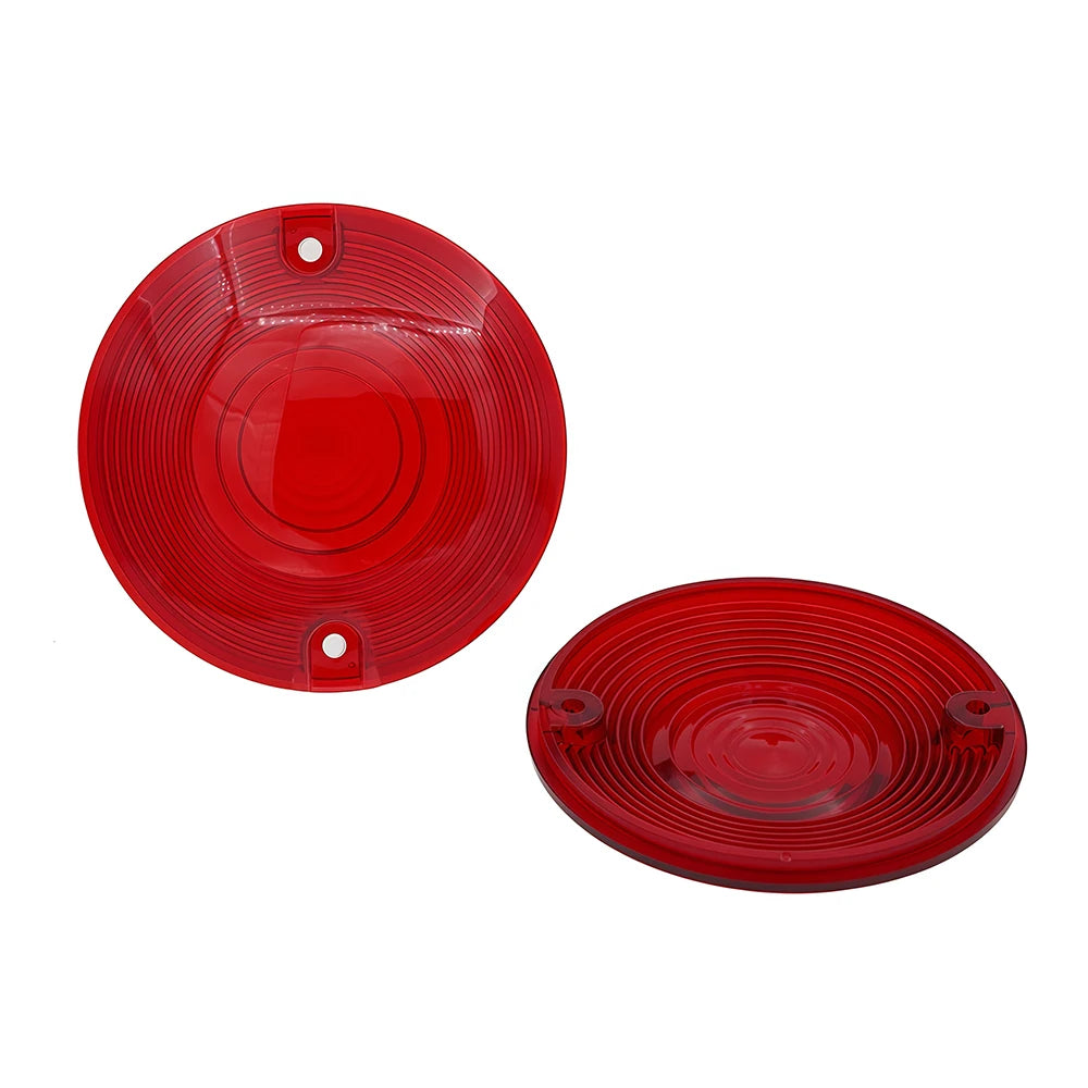 For Harley Touring Electra Glide Road King Ultra Glide Softail 1986 - 2014 Motorcycle Front Turn Signal Light Lens Cover Parts