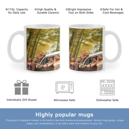 O-Outer Banks Anime Free shipping 11OZ Coffee Mug Beer Mugs Tea Milk Cup For coffee Surprised Gift