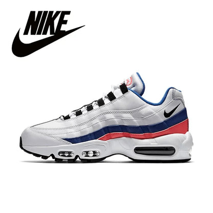 Nike Air Max 95 Unisex Trendy Retro Anti slip Wear-resistant Comfort Fabric Running Shoes GS/Black Warrior