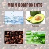 Creme para a área dos olhos com cafeína natural, potente ação hidratante e firmadora (20g), indicado para bolsas e olheiras. Após o uso, promove um efeito lifting na região dos olhos, reduzindo rugas e sinais de envelhe