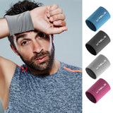 WRELS Cold WristBand Sport Bracers Sweat Towel Cuff Tennis Sweat Bands Guard For Basketball Fitness Sweat absorption WristBand