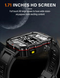 LAXASFIT Smart Sports Watch LED Flashlight Music Player Fitness Tracking Bluetooth Calling Sleep Monitoring 2025 New Smart Watch