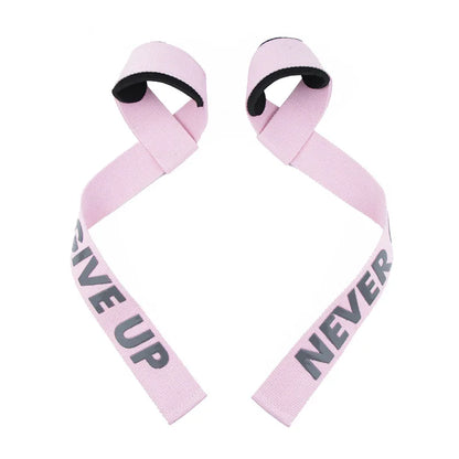 1 par de correas antideslizantes para mancuernas de gimnasio, correas para levantamiento de pesas, equipo de fitness CrossFit, muñequeras para entrenamiento de ejercicios de levantamiento.