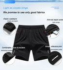 Summer Running Sports Shorts Men Breathable Beach Shorts Ice Silk Comfortable Elastic Waist Fitness Basketball Short Sportswear