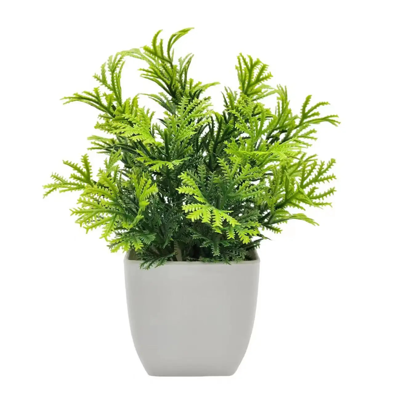 1pc Artificial Plants with Plastic Pots Perfect Greenery for Home Decorations, Office Desk, Living Room, and Bedroom Decoration