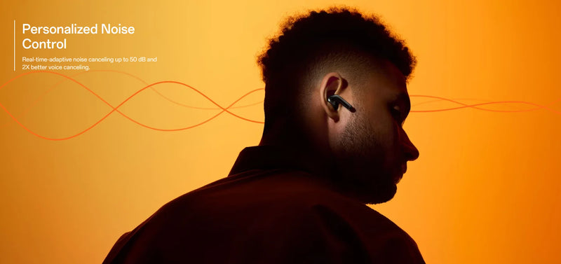 Global Version OnePlus Buds Pro 3 Earphone Up to 50dB Noise Canceling Spatial Audio with Head Tracking Hi-Resolution Audio