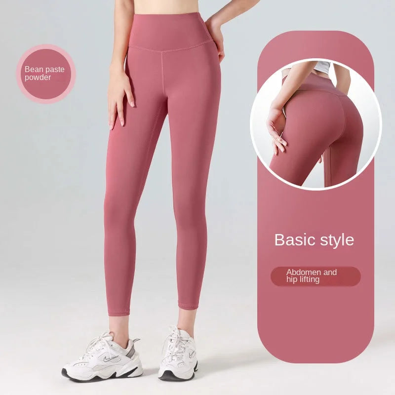 Plus size sem costura calças de yoga cintura alta ginásio leggings esporte feminino fitness legging controle barriga correndo collants sexy menina