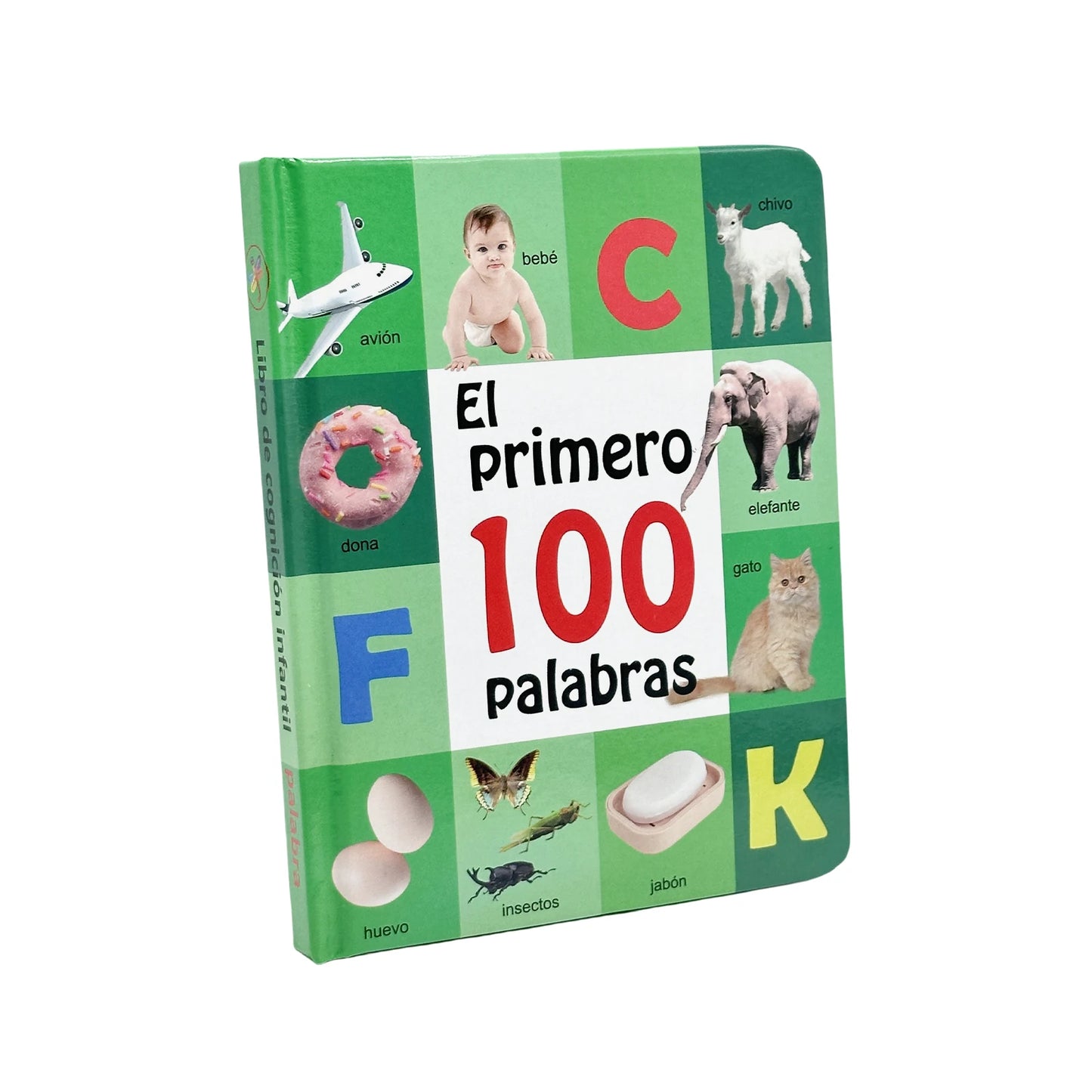 0-2 Years Spanish Children's Cognitive Encyclopedia Enhancing Cognition Children's Early Learning Books Gifts