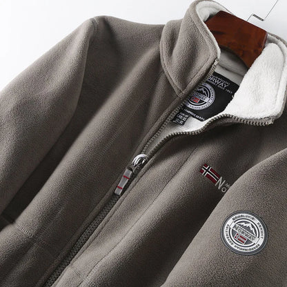 Chaqueta informal de marca FGKKS 2023 para hombre, chaqueta de lana gruesa, diseño de alta calidad, chaqueta cálida de moda para hombre