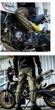 SFK New Black Motorcycle Pants Riding Men Equipment Summer Breathable Trousers With CE Protection Armor Wearing Gears Accessories