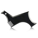 Men Beard Styling Template Stencil Beard Comb Fits All-In-One Beard Shaping Tool Barber Supplies Professional Beard Accessories
