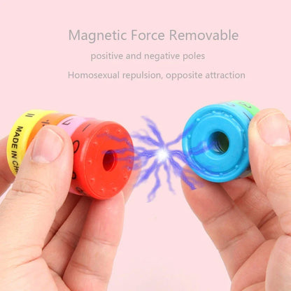 Children's Creative Magnetic Math Tesseract Toy Arithmetic Intelligence Early Education Toys Add Subtract Multiply Divide Toy