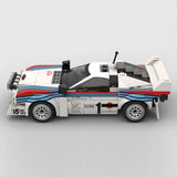244PCS MOC-130287 Rally Racing Lancia Rally 037 Martini Racing 1983 Monte Carlo Building Blocks DIY Toy Holiday child Gift