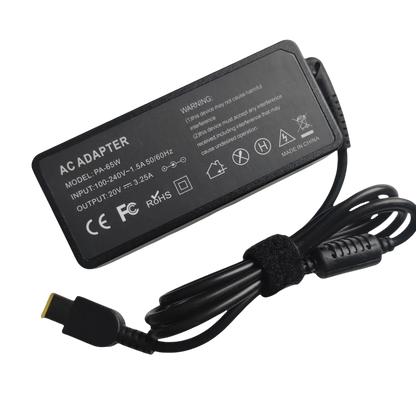 20V 3.25A 65W USB AC Laptop Charger Power Adapter For Lenovo Thinkpad X301S X230S G500 G405 X1 Carbon E431 E531 T440s Yoga 13