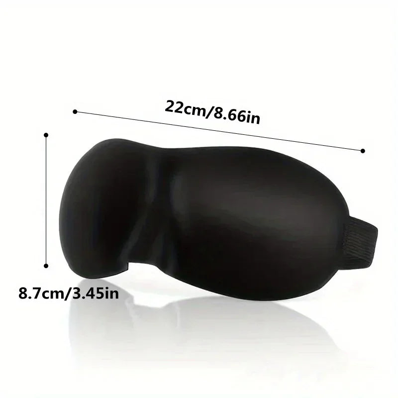 3D Sleeping Mask Eyepatch Block Out Light Soft Paded Sleep Rest Relax Aid Cover Patch Blindfold Face Shade Eyeshade Eyes Patchs