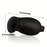 3D Sleeping Mask Eyepatch Block Out Light Soft Paded Sleep Rest Relax Aid Cover Patch Blindfold Face Shade Eyeshade Eyes Patchs
