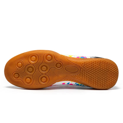 Zapatos de fútbol profesionales de interior para hombre, de suela plana, para adultos, duraderos y cómodos, para entrenamiento, antideslizantes para adolescentes.