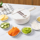 12PCS New Kitchen Multi-functional Nine-in-one Vegetable Cutter Grater Potato Radish Shredder Vegetable Cutter Salad Utensils