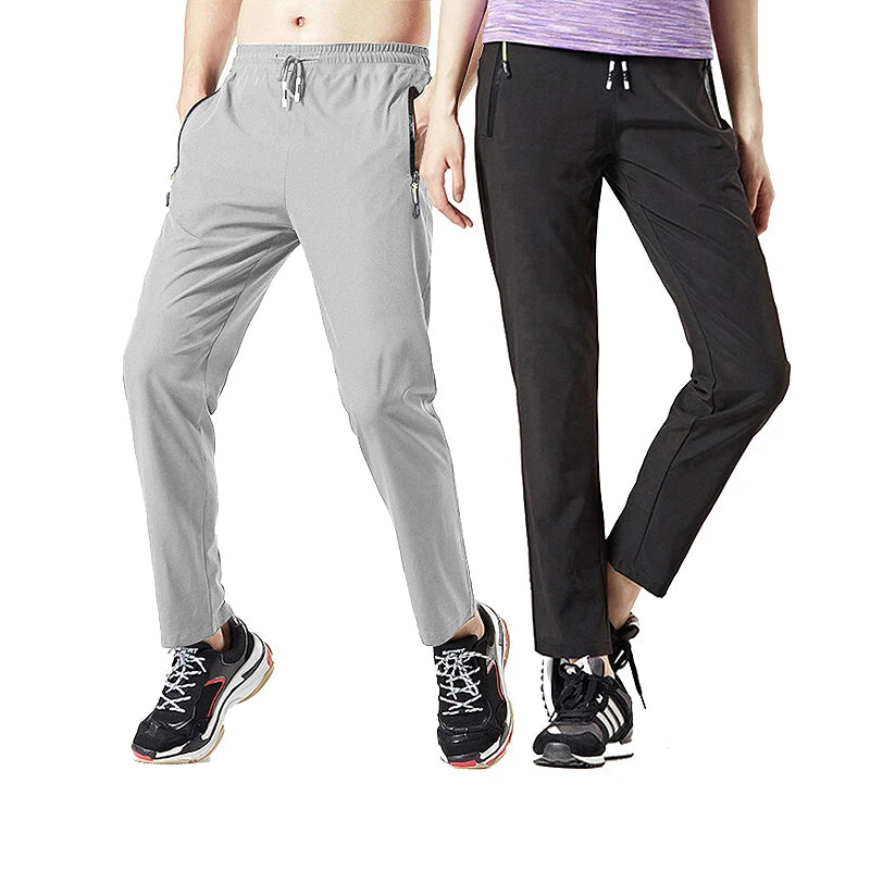 LNGXO Women Men Camping Pants Climbing Trekking Outdoor Sports Thin Pants Unisex Summer Quick Dry 4-Way Stretch Hiking Trousers