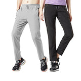 LNGXO Women Men Camping Pants Climbing Trekking Outdoor Sports Thin Pants Unisex Summer Quick Dry 4-Way Stretch Hiking Trousers