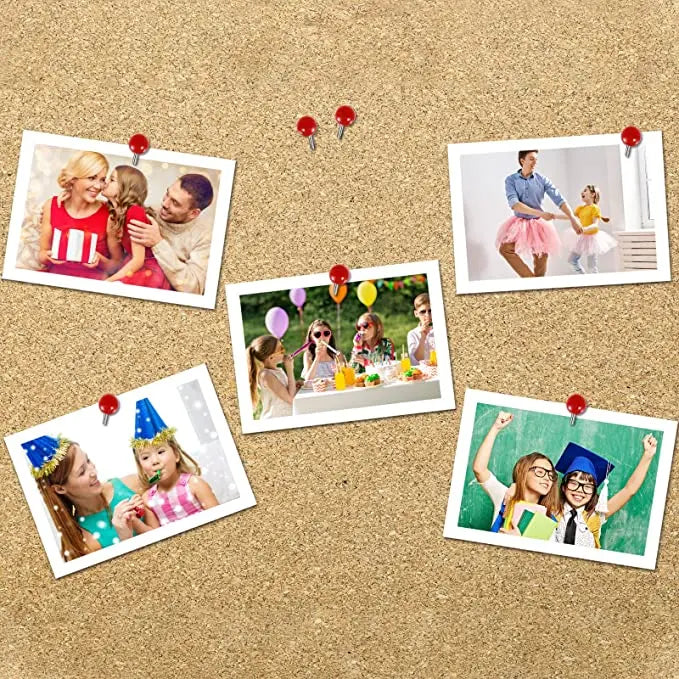 300Pcs/Box Push Pin Home Office School Notice Board Drawing Paper Photo Wall Studs Supplies Kids Children Adults