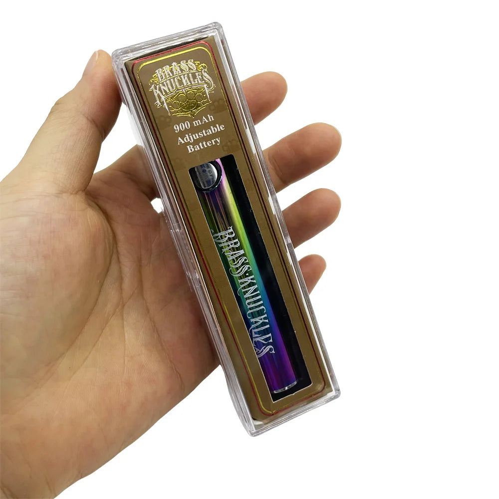1Pcs 510 Thread BK Welding Heating Pen Repair Tools Brass Knuckles Preheat VV 900mAh Battery Electric Soldering Iron Pen