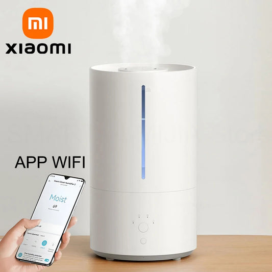 XIAOMI MIJIA Smart Antibacterial Humidifier 2 For Home 4.5L UVC 99.9% Sterilization Air Humidifier Aroma Essential Oils Diffuser