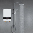 Instant Electric Water Heater 6500W 220V Thermostat Flow Heater Bathroom Heating Instant kitchen Hot Shower Water