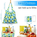 Folding Shopping Bag Large Capacity Environmental Protection Portable Handbag Supermarket Toy Storage Bags Travel Grocery Bag
