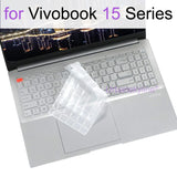 Keyboard Cover for ASUS Vivobook Pro 15 15X OLED GO S S15 N6506 S5507 S5506 M5506 X1505 M1505 K3504 Silicone Protector Skin Case