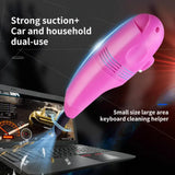 Mini USB Vacuum Cleaner Keyboard Brush Laptop Shell Cleaner Dust Brush Portable USB Vacuum Cleaner Computer Cleaning Tool