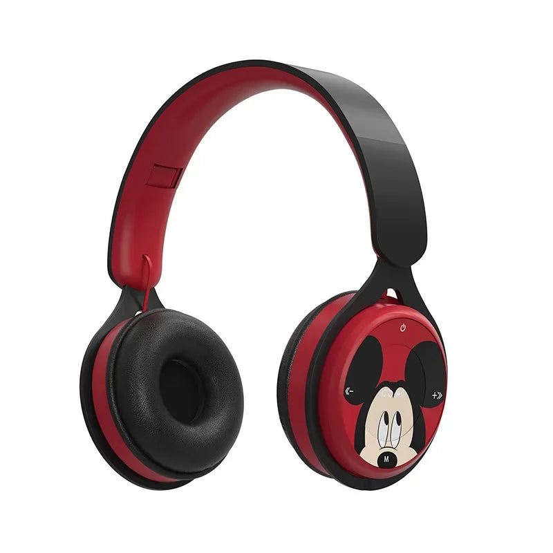 Disney Marvel Y08 Wireless Bluetooth Headphones Foldable HIFI Surround Sound Laptop Earphones for Children Anime Cartoon