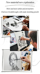 Faber-Castell 8/12pcs Set Matte Sketch Pencil Art Graphite For Sketch Black Lead Writing Drawing Graphite Pencils Supplies
