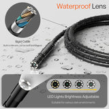 5'' IPS Screen Handheld Endoscope Car Inspection Borescope Video Camera Single Dual Triple Autofocus Lens USB Probe Waterproof