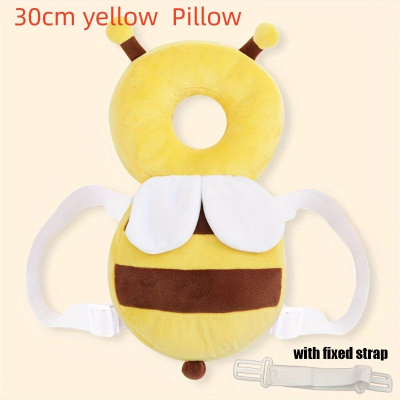 Baby Protect Pillow Learn Walk Head Protector Cushion Anti Fall Backward Cap Carry Cartoon Kids Safe Bibi