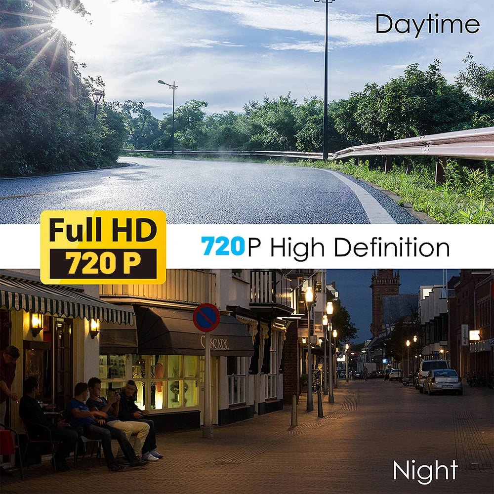 Podofo Dash Cam ADAS Car DVR ADAS Dashcam DVRs Video HD 720P USB TF Card 16G/32G Auto Recorder for Android Multimedia Player DVD