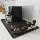 Home Coffee Machine Table Mat Anti-slip Silicone Coffee Mat Tamper Holder Station Cup Drainer Barista Coffee Accessories