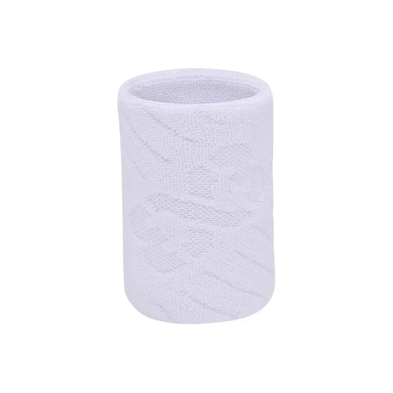 Muñequera elástica de algodón con número 30 para baloncesto, ideal para hombres y niños, gimnasio, fitness, tenis, correr y absorber el sudor.
