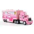 Disney Pixar Cars 2 3 Toys Lightning McQueen Truck Jackson Storm Uncle Mack 1:55 Diecast lorry trailer Model Child kids Gift