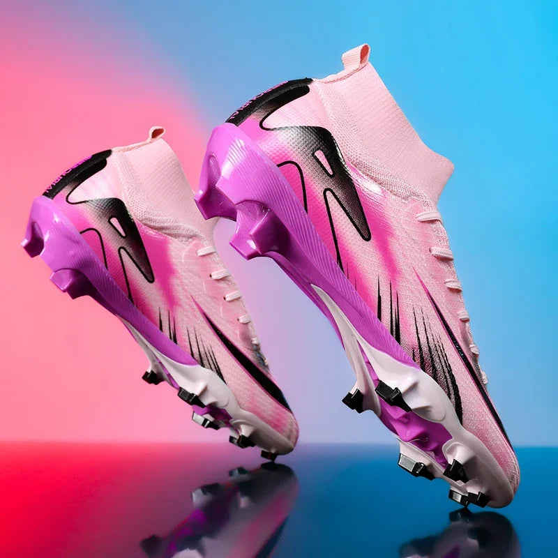 New Men Professional Football Field Boots Training Outdoor Non-SlipSoccer Shoes Drop Shipping Grass Hot-selling Child's Cleats