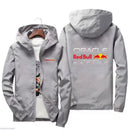 Red Bull logo racing team spring and autumn jacket men's waterproof windbreaker casual fashion sportswear men's outdoor fashion