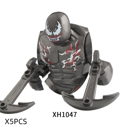 Movie Game Mini Action Figures Big Size Building Block Mecha Assembled Accessories Figure Building Block Toy For Children Gifts