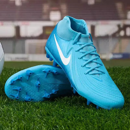 Nike men's shoes new PHANTOM LUNA II ACADEMY AG short spike mid-end artificial grass football shoes FJ2585-400