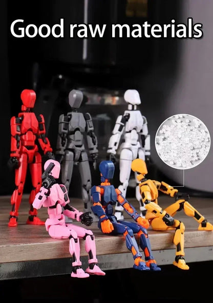 Robot multiarticular movible Shapeshift 2.0, maniquí impreso en 3D, 13 figuras de acción, juguetes para niños, adultos, juegos para padres e hijos.