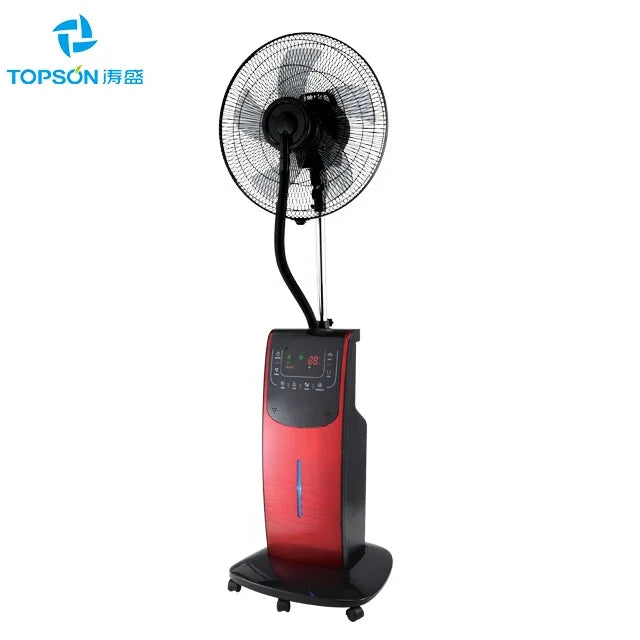 Air Cooler Domestic Standing Humidifier Mist Fan With Remote Water Mist Fan Spray
